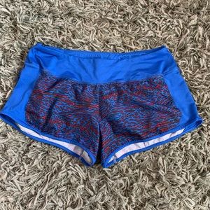 Blue and pink cheetah, awesome for working out!